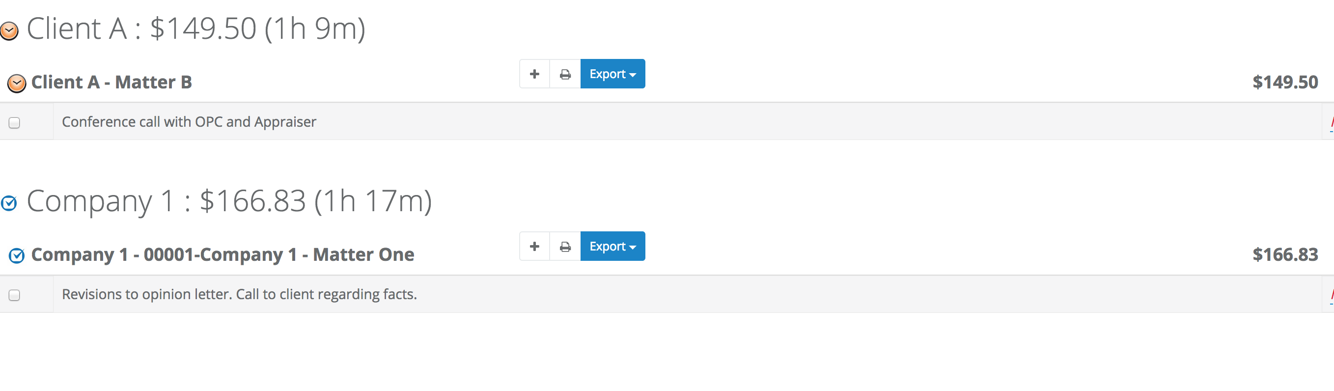 RingCentral Timesheet